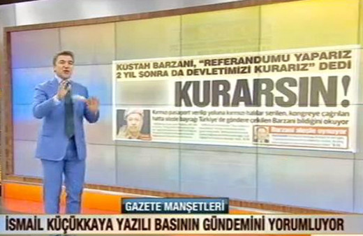 İsmail Küçükkaya Sözcü'nün manşetini sansürledi