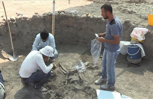 Hasankeyf'te 11 bin 500 yıllık yerleşim yeri bulundu