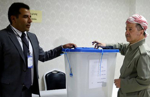 Kürdistan referandumunda Barzani oyunu kullandı