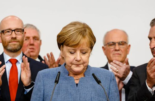 Almanya seçim sonuçları Merkel'e meçhul seçmen şoku!