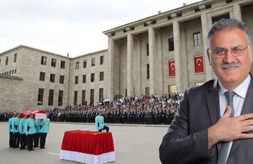 AK Partili vekil için TBMM'de cenaze töreni