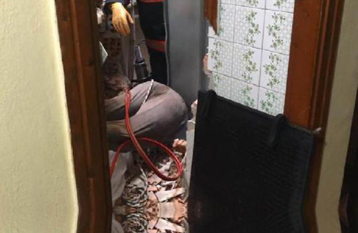 Asansör boşluğunda feci ölüm!