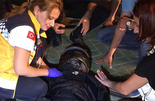 Üç ayrı kazada 3 motosiklet sürücüsü yaralandı!