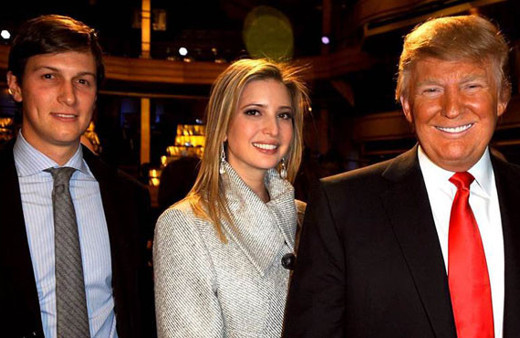 Trump'ın damadı seçmen kütüğüne göre kadın!