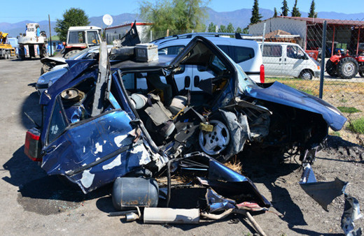 Tokat Erbaa'da korkunç kaza
