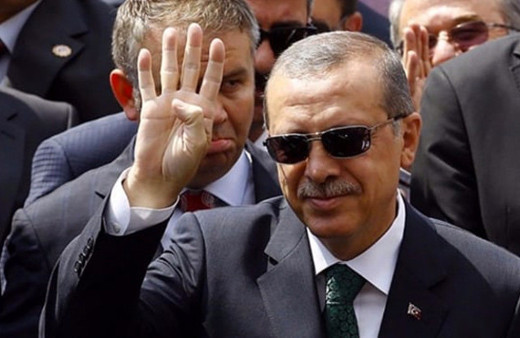 Erdoğan talimat verdi AK Parti Rabia afişi için harekete geçti