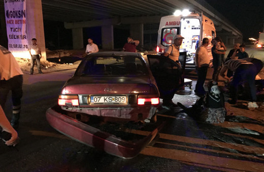 Burdur'da trafik kazası: 5 yaralı