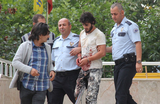 Samsun'da bıçaklı saldırı: 1 yaralı