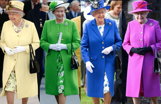 Kraliçe neden renkli kıyafetler giyiyor?