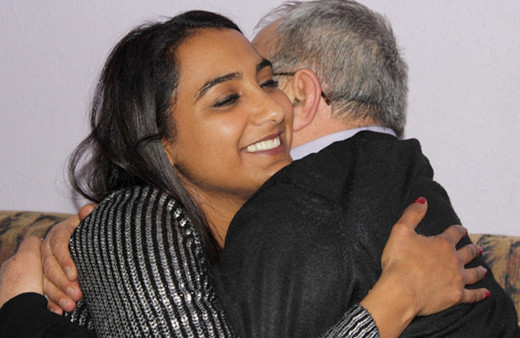 Afrika'dan Kırşehir'e uzanan hikaye kızına böyle kavuştu