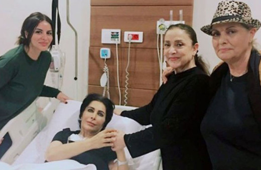 Kanser tedavisi gören Nuray Hafiftaş'ı dostları unutmadı 