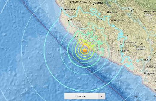 Son deprem Peru'da çok şiddetli