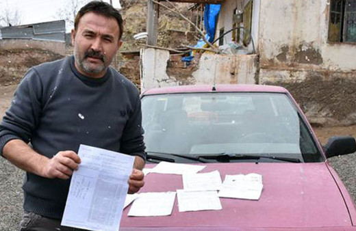 Hiç gitmediği İstanbul'da 48 ceza yedi