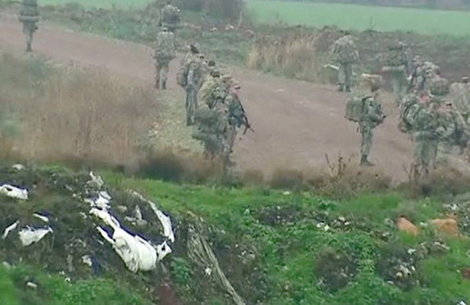 Afrin operasyonu öncesi sınırdan ilk görüntüler!