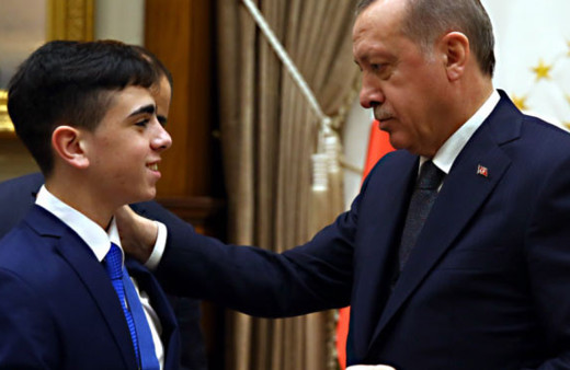 Cumhurbaşkanı Erdoğan Cüneydi'yi kabul etti