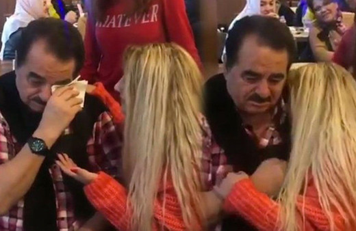 'Dişi İbo'yu görünce hüngür hüngür ağladı