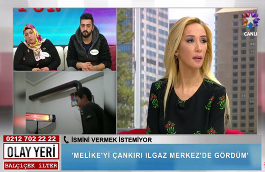 Olay Yeri Melike yaşıyor mu canlı yayında şoke eden bağlantı