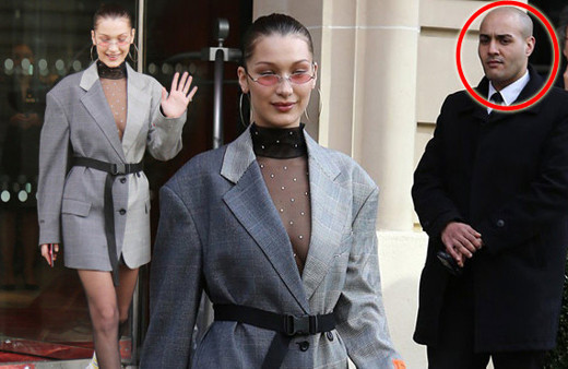 Tarzı olay oldu! Bella Hadid tüm bakışları üzerinde topladı