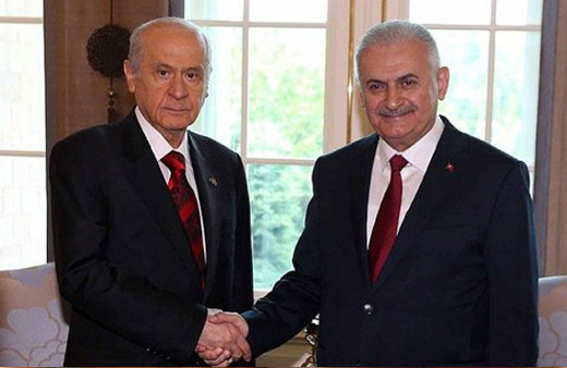 Başbakan Bahçeli'yle görüşecek