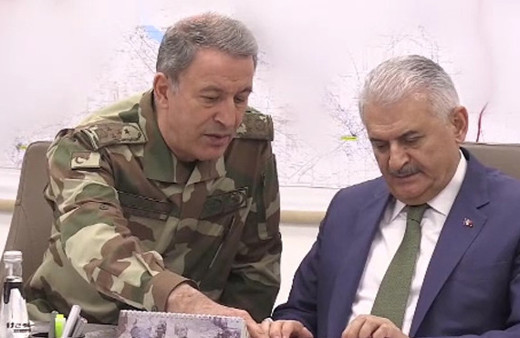 Başbakan Yıldırım Genelkurmay Karargahı'nda!