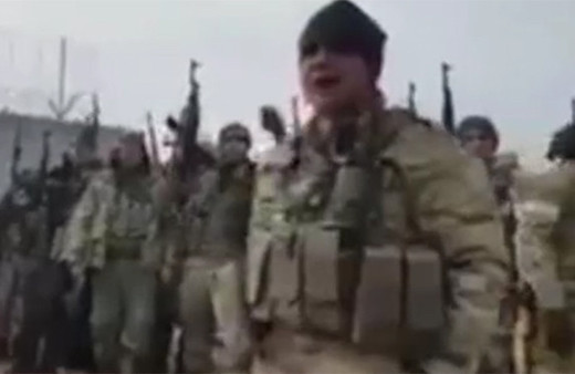 Mehmetçik ve ÖSO'lulardan Komando Andı