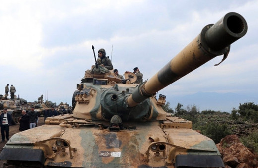 Türk askeri Afrin'de bu silahları kullanıyor dikkat çeken detay