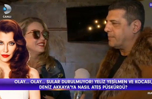 Yeliz Yeşilmen'in eşi Ali Uğur Akbaş, Deniz Akkaya'ya ateş püskürdü