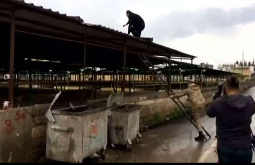 Reyhanlı'dan son dakika haber pazar yerine roket düştü