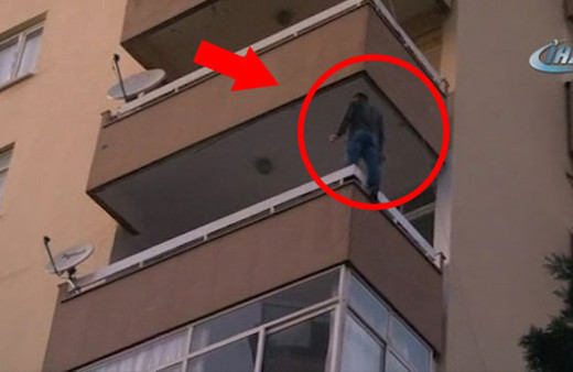 Kaldırım taşlı intihar girişimi