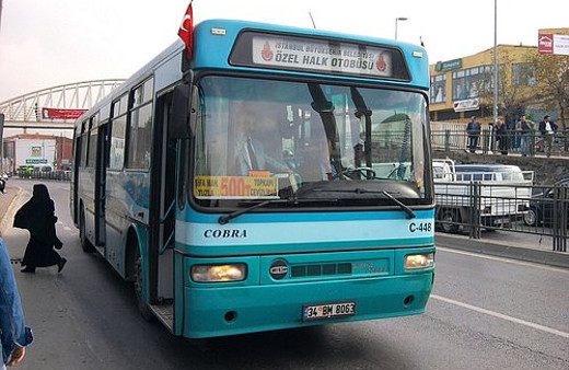 500T güzergahı 76 durak sayısı nereye gidiyor