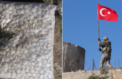 Burseya'dan PYD/PKK'nın uyuşturucuları çıktı