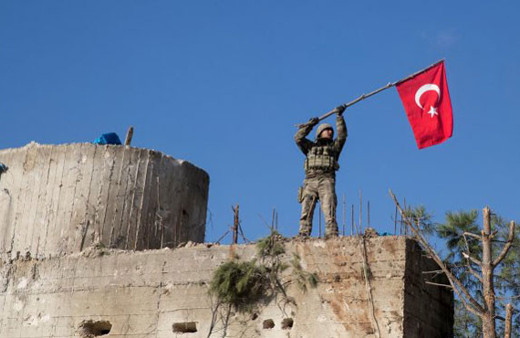 PYD'nin Burseya'daki kuleleri işte böyle düşürüldü...
