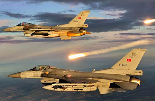 TSK'dan bombardıman! PKK'nın hedefleri yerle bir edildi