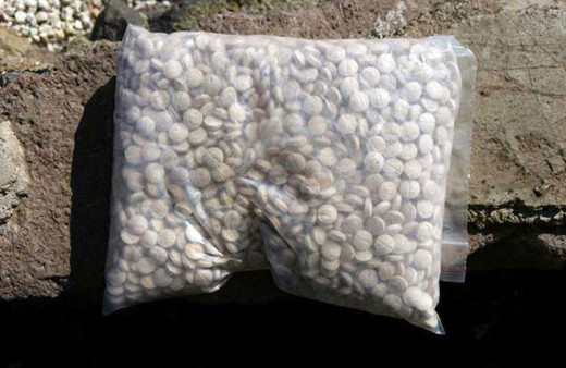 Burseya Dağı'dan uyuşturucu fışkırdı! Cesaret hapları...