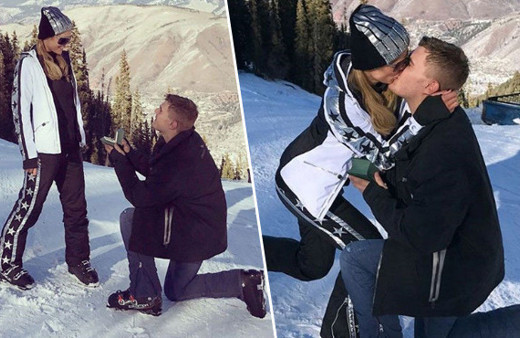 Servet değerinde yüzükle evlenme teklifi!