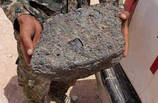 İlk defa bulundu! Askerin dikkati faciayı önledi... Taş görünümlü..