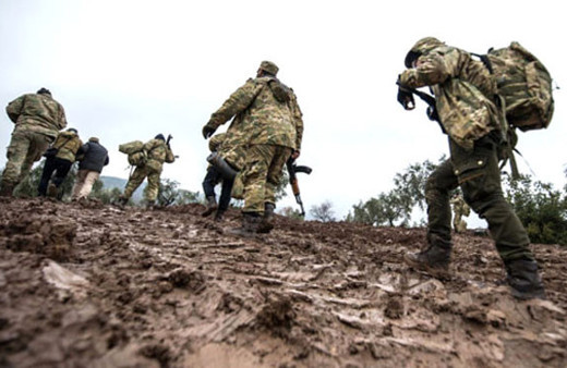 Afrin'de Alkana köyü terörden arındırıldı