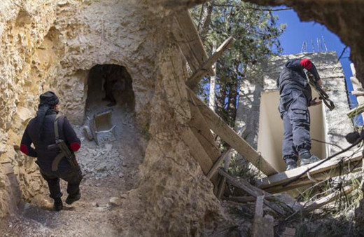 TSK buldu köstebek gibi oymuşlar! Yer altı şehri gibi