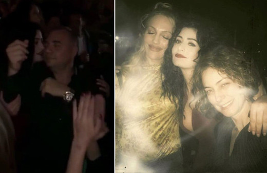 Geceye damga vuran fotoğraf! Yakınlaşmadan duramadılar