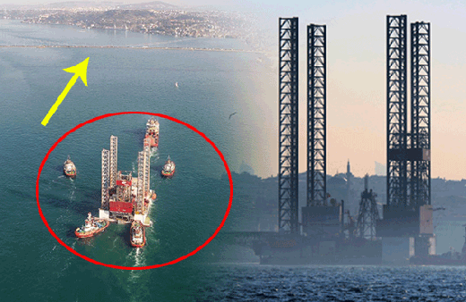 Boğaz'da neler oluyor buraya kadar geldi köprüyü yıkabilirdi!