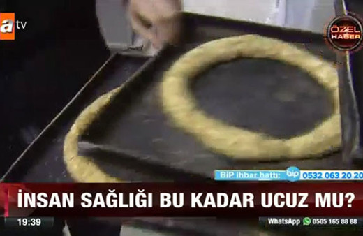 Simitleri satmak için değil atmak için yapmışlar