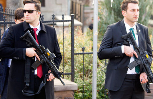 Başbakanlık koruma ekibinde dikkat çeken değişiklik