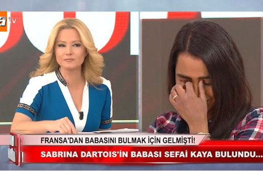 Fransa’dan babasını bulmaya geldi  Müge Anlı’da buldu!