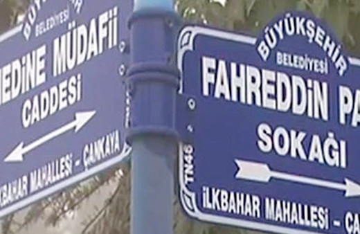 Başkan dediğini yaptı! Sokağın adı artık “Fahreddin Paşa Sokağı”