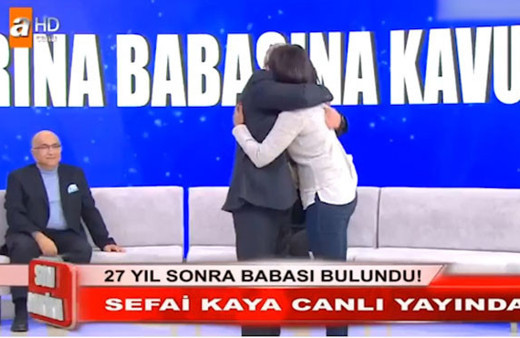 Müge Anlı'da duygusal anlar Sabrina babasına kavuştu