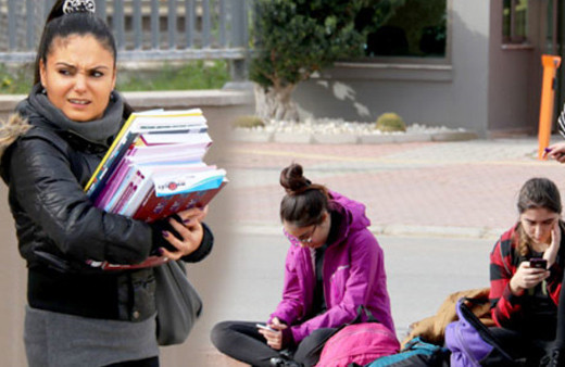 Okullarına haciz gelen öğrencilere bir şok daha!