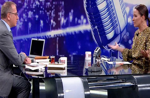 Fatih Altaylı'dan Nilgün Bodur'a canlı yayında şok sözler! Kitabı okudum...