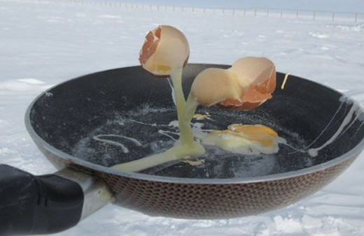 Böyle olacağı belliydi! Antarktika'da yemek yapmak pek kolay değil...