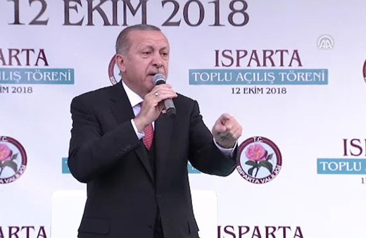 Erdoğan: Isparta'da 100 kilo altın 5 milyon dolar bulundu
