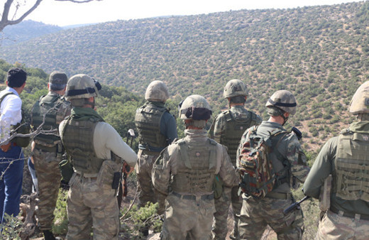 2047 rakımlı Herekol Dağı'nda terörle mücadele